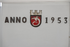 Schild am Haus