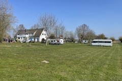 Blick auf das Bootshaus